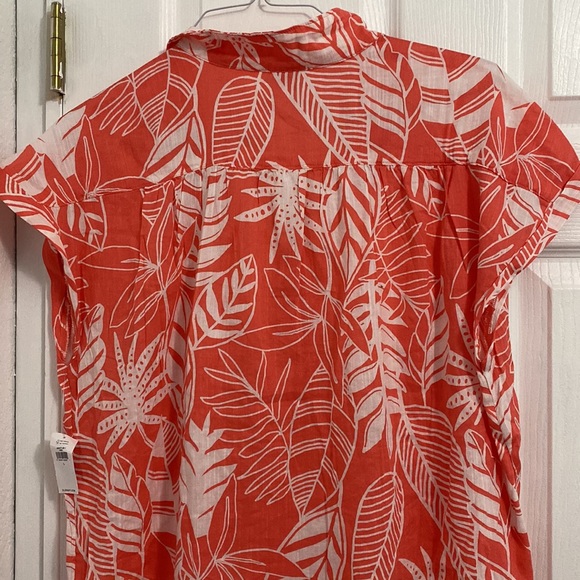NWT OLD NAVY ODANGE BLOUSE WOMEN SIZE L - Picture 5 of 7